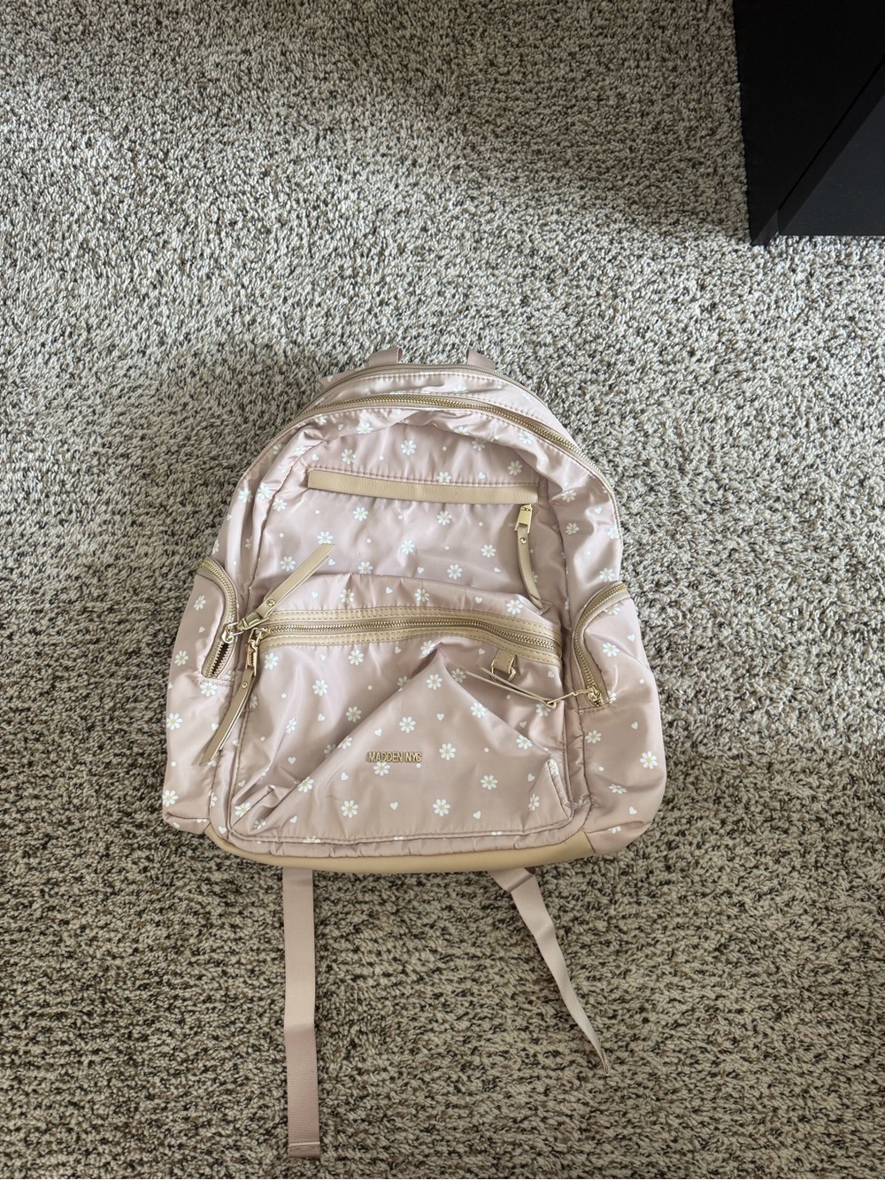 Kids Floral Pink Backpack - (Brand: Unknown)